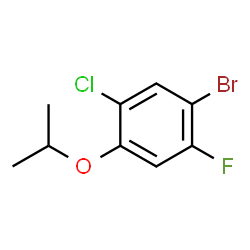 1-Bromo-5-chloro-2-fluoro-4-isopropoxybenzene picture