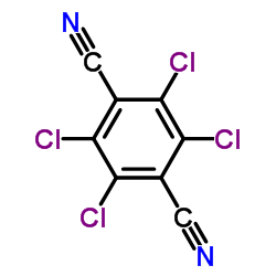 2,3,5,6-Tetrachloroterephthalonitrile Structure