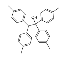 1.1.2.2-Tetra-p-tolyl-ethanol Structure