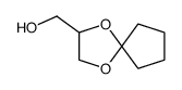 (1,4-dioxaspiro-[4.4]nonan-2-yl)methanol Structure