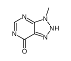 3-methyl-2H-triazolo[4,5-d]pyrimidin-7-one结构式