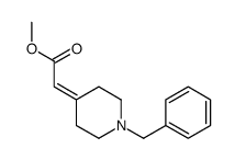 (1-Benzyl-piperidin-4-ylidene)-acetic acid Methyl ester structure