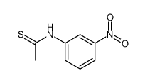 N-(3-nitrophenyl)thioacetamide结构式