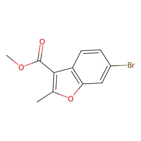 methyl 6-bromo-2-methyl-benzofuran-3-carboxylate Structure