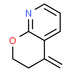 2H-Pyrano[2,3-b]pyridine,3,4-dihydro-4-methylene-(9CI) structure