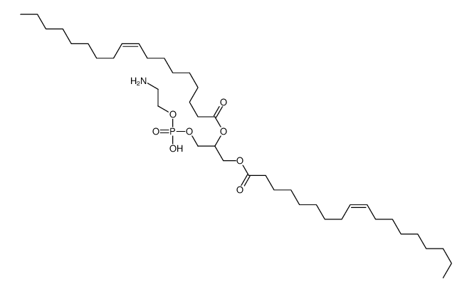 [1-(2-aminoethoxy-hydroxyphosphoryl)oxy-3-[(Z)-octadec-9-enoyl]oxypropan-2-yl] (Z)-octadec-9-enoate Structure