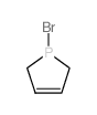 1H-Phosphole,1-bromo-2,5-dihydro-结构式