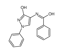 N-(5-oxo-2-phenyl-1H-pyrazol-4-yl)benzamide Structure