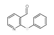 2-(PHENYLSULFANYL)NICOTINALDEHYDE structure