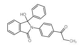 3-hydroxy-3-phenyl-2-(4-propanoylphenyl)isoindol-1-one picture