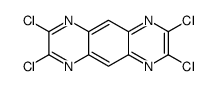 2,3,7,8-tetrachloropyrazino[2,3-g]quinoxaline Structure