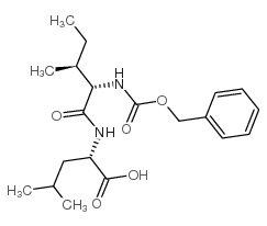 Z-Ile-Leu-OH Structure