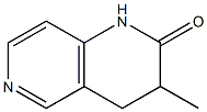 3-methyl-3,4-dihydro-1,6-naphthyridin-2(1H)-one结构式