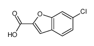 6-Chloro-1-benzofuran-2-carboxylicacid Structure