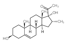 1-[(3S,8R,9S,10R,13S,14S,16R,17R)-3,17-dihydroxy-10,13,16-trimethyl-1,2,3,4,7,8,9,11,12,14,15,16-dodecahydrocyclopenta[a]phenanthren-17-yl]ethanone picture