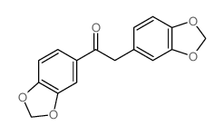 Ethanone,1,2-bis(1,3-benzodioxol-5-yl)-结构式