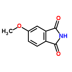 5-甲氧基异吲哚烷-1,3-二酮结构式