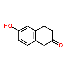 6-Hydroxy-2-tetralone Structure