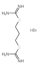 Carbamimidothioic acid,C,C'-1,3-propanediyl ester, hydrobromide (1:2)结构式