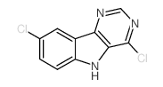 4,8-二氯-5H-嘧啶并[5,4-b]吲哚图片