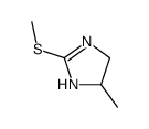 5-methyl-2-methylsulfanyl-4,5-dihydro-1H-imidazole Structure