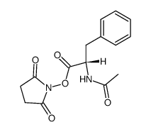 Ac-Phe-OSu结构式