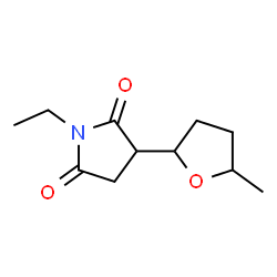 2,5-Pyrrolidinedione,1-ethyl-3-(tetrahydro-5-methyl-2-furanyl)-(9CI) picture