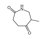 6-methylhexahydroazepine-2,5-dione结构式