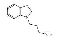 3-(2,3-DIHYDRO-1H-INDOL-1-YL)PROPAN-1-AMINE Structure