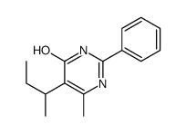 5-butan-2-yl-6-methyl-2-phenyl-1H-pyrimidin-4-one Structure