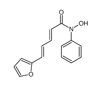 5-(furan-2-yl)-N-hydroxy-N-phenylpenta-2,4-dienamide Structure