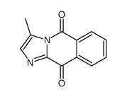 3-methylimidazo[1,2-b]isoquinoline-5,10-dione结构式