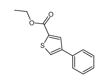 ethyl 4-phenylthiophene-2-carboxylate结构式