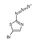 2-azido-5-bromo-1,3-thiazole Structure