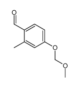 Benzaldehyde, 4-(methoxymethoxy)-2-methyl- (9CI) picture