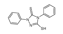 1,4-diphenyl-1,2,4-triazolidine-3,5-dithione Structure