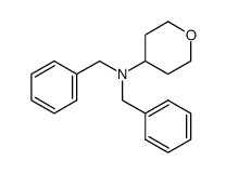 N,N-dibenzyltetrahydro-2H-pyran-4-amine Structure