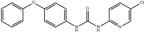 1-(5-chloro-pyridin-2-yl)-3-(4-phenoxy-phenyl)-urea结构式