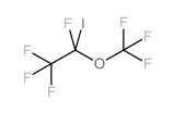 1-Iodo-1-(trifluoromethoxy)tetrafluoroethane Structure