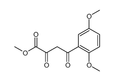 methyl 4-(2,5-dimethoxyphenyl)-2,4-dioxobutanoate picture