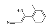 2-Propenenitrile,3-amino-3-(2-methylphenyl)- picture