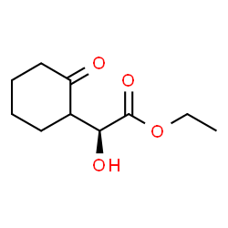 Cyclohexaneacetic acid,-alpha--hydroxy-2-oxo-, ethyl ester, (-alpha-S)- (9CI) structure