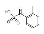 o-tolyl-amidosulfuric acid Structure