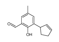 Benzaldehyde, 3-(2-cyclopenten-1-yl)-2-hydroxy-5-methyl- (9CI) picture