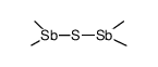 bis(dimethylantimony)sulfide结构式