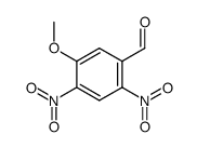 5-methoxy-2,4-dinitrobenzaldehyde Structure