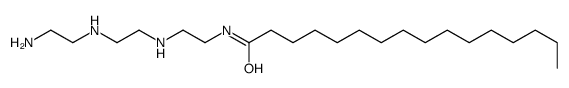 N-[2-[[2-[(2-aminoethyl)amino]ethyl]amino]ethyl]hexadecan-1-amide结构式