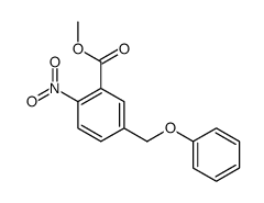 methyl 2-nitro-5-(phenoxymethyl)benzoate结构式