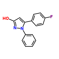 5-(4-Fluorophenyl)-1-phenyl-1H-pyrazol-3-ol Structure