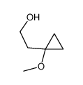 2-(1-methoxycyclopropyl)ethanol Structure